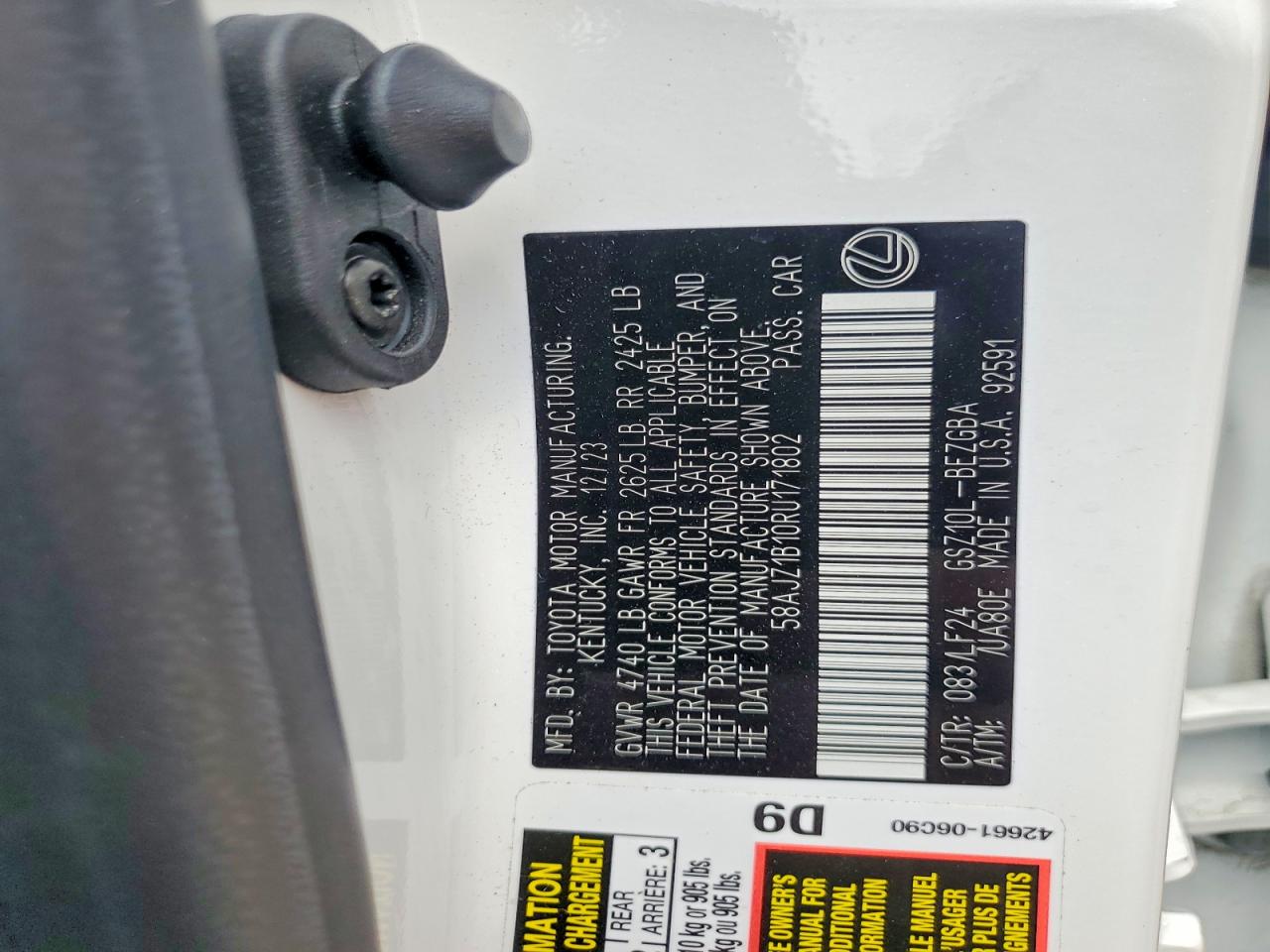 Lexus Es 350 F Sport Handling
