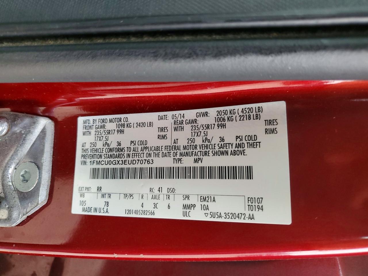 Ford Escape Se