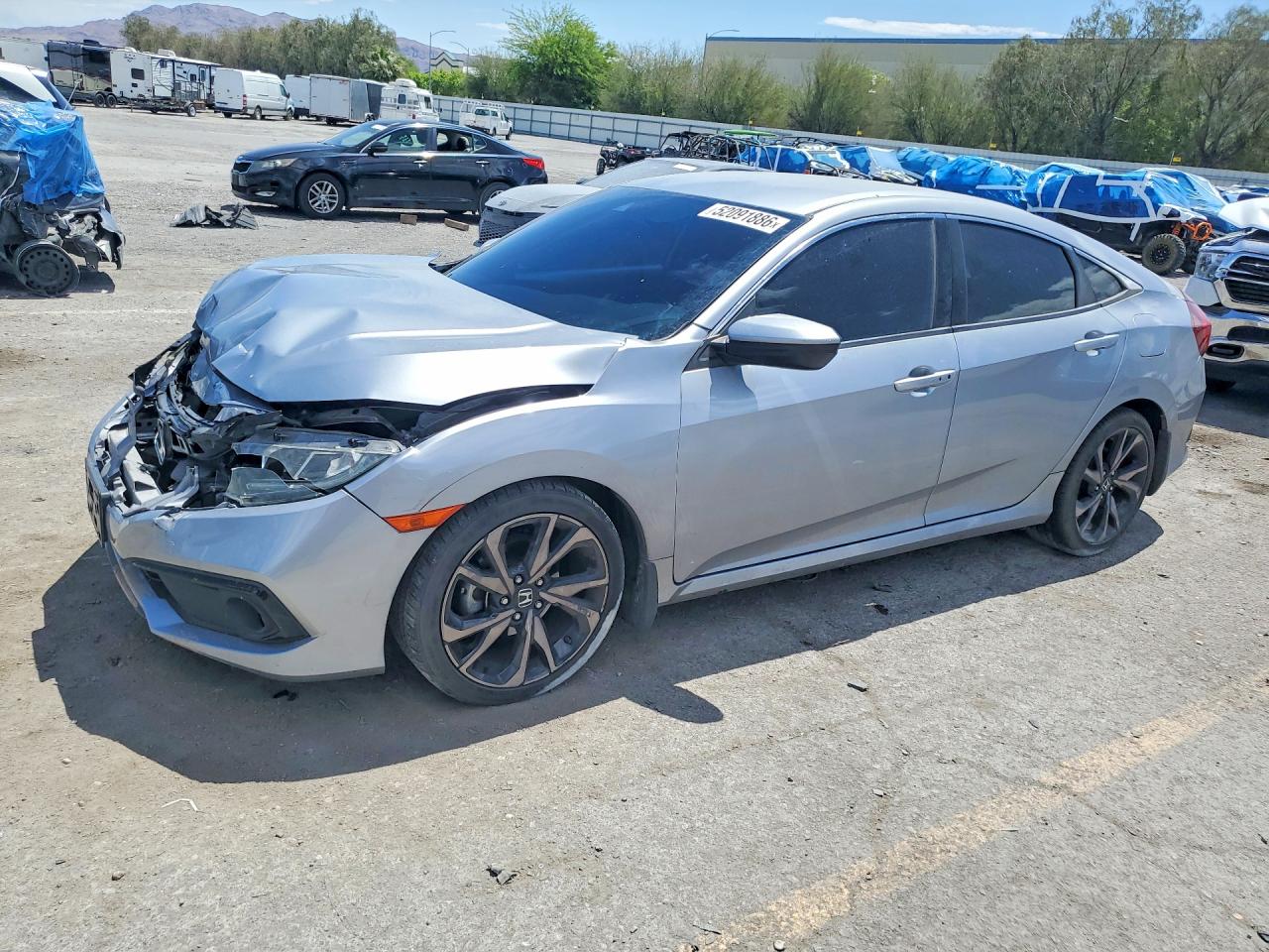 Salvage Honda Civic Image