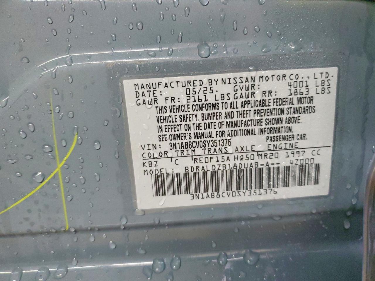 Nissan Sentra Sv