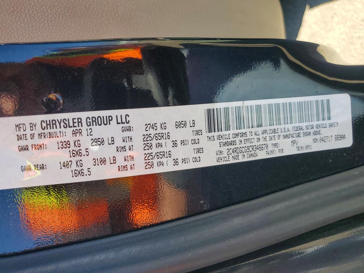 Dodge Caravan Sxt
