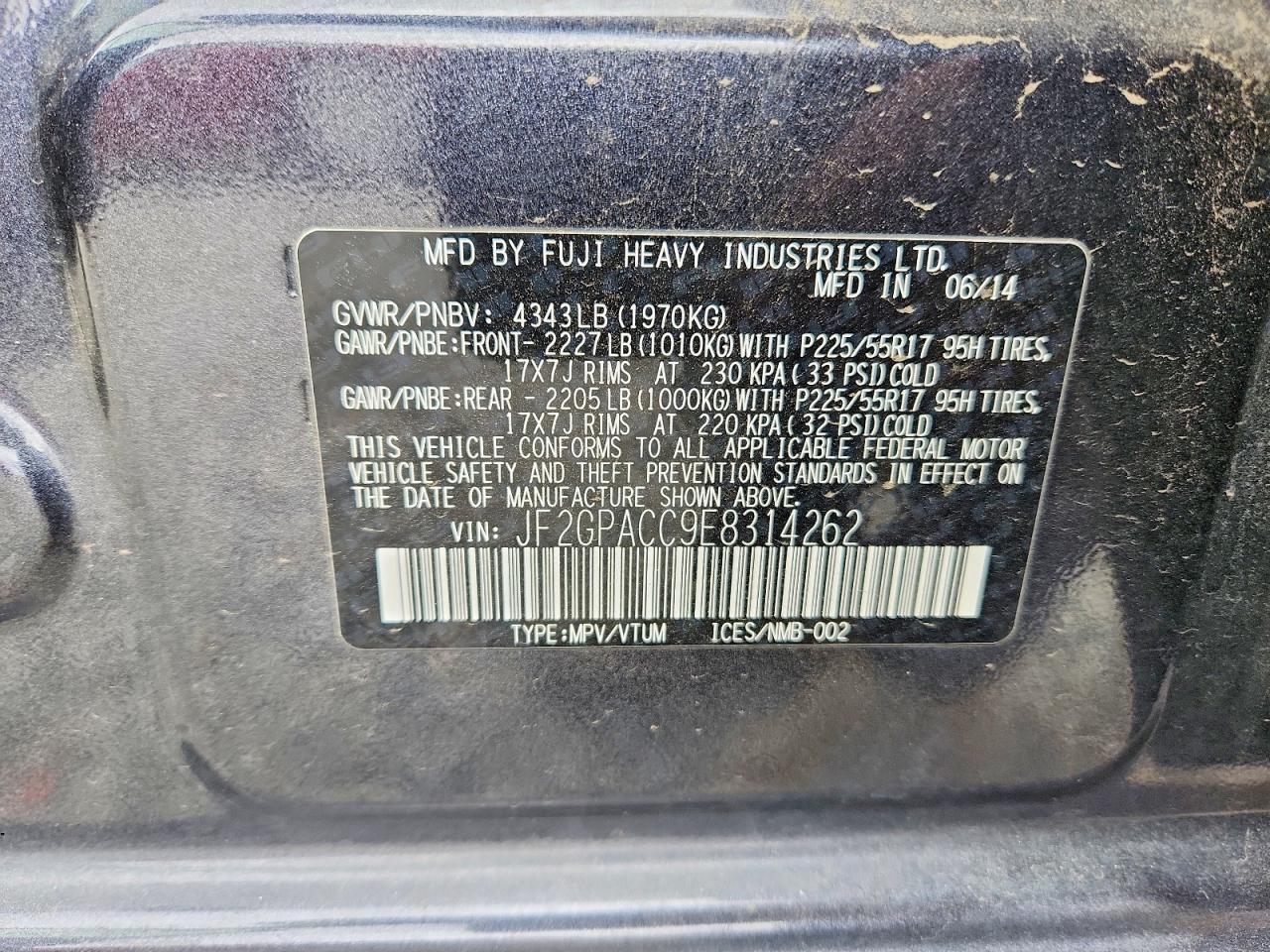 Subaru Xv 2.0 Premium
