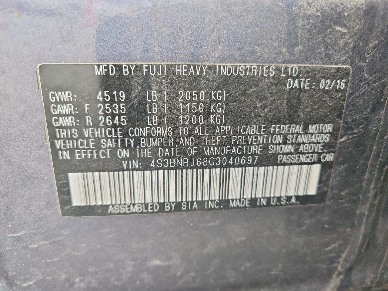 Subaru Legacy 2.5i Limited