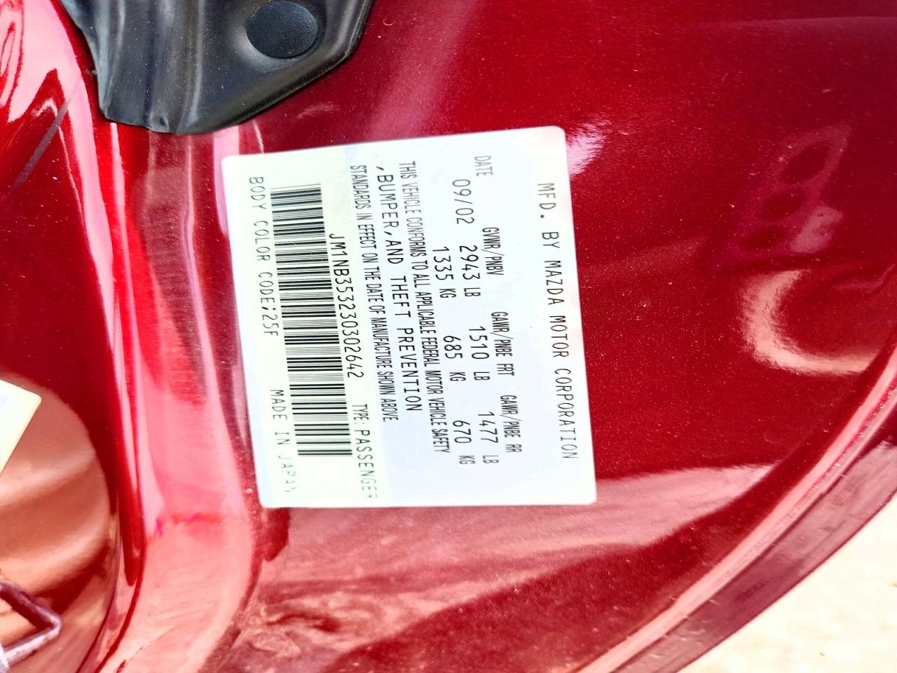 Mazda Mx5 Base