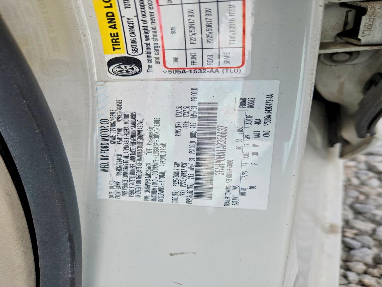 Ford Fusion Se