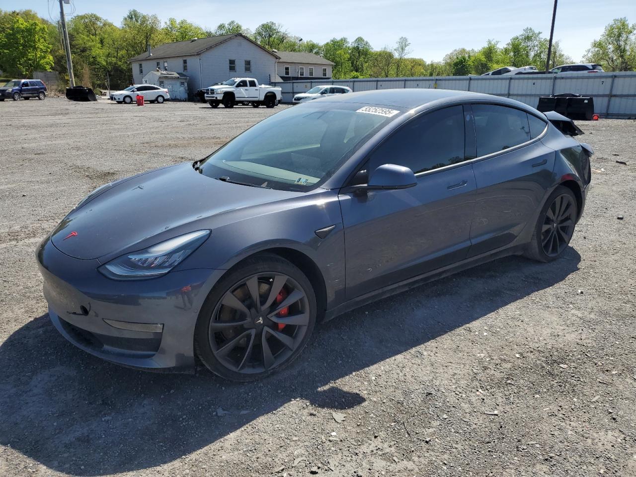 Salvage Tesla Model 3 Image