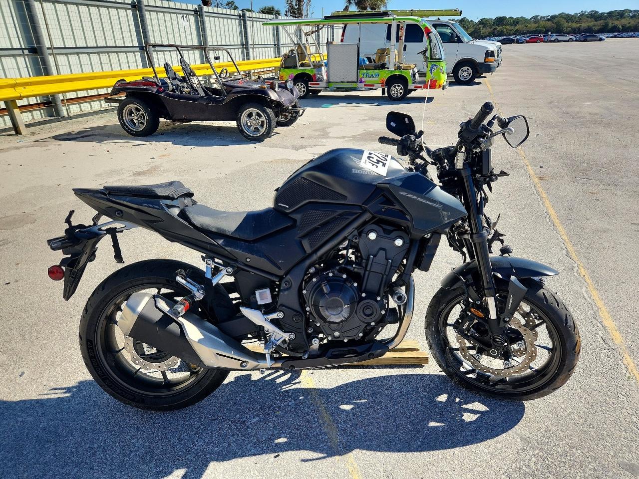 Salvage Honda Cb Cycle Image