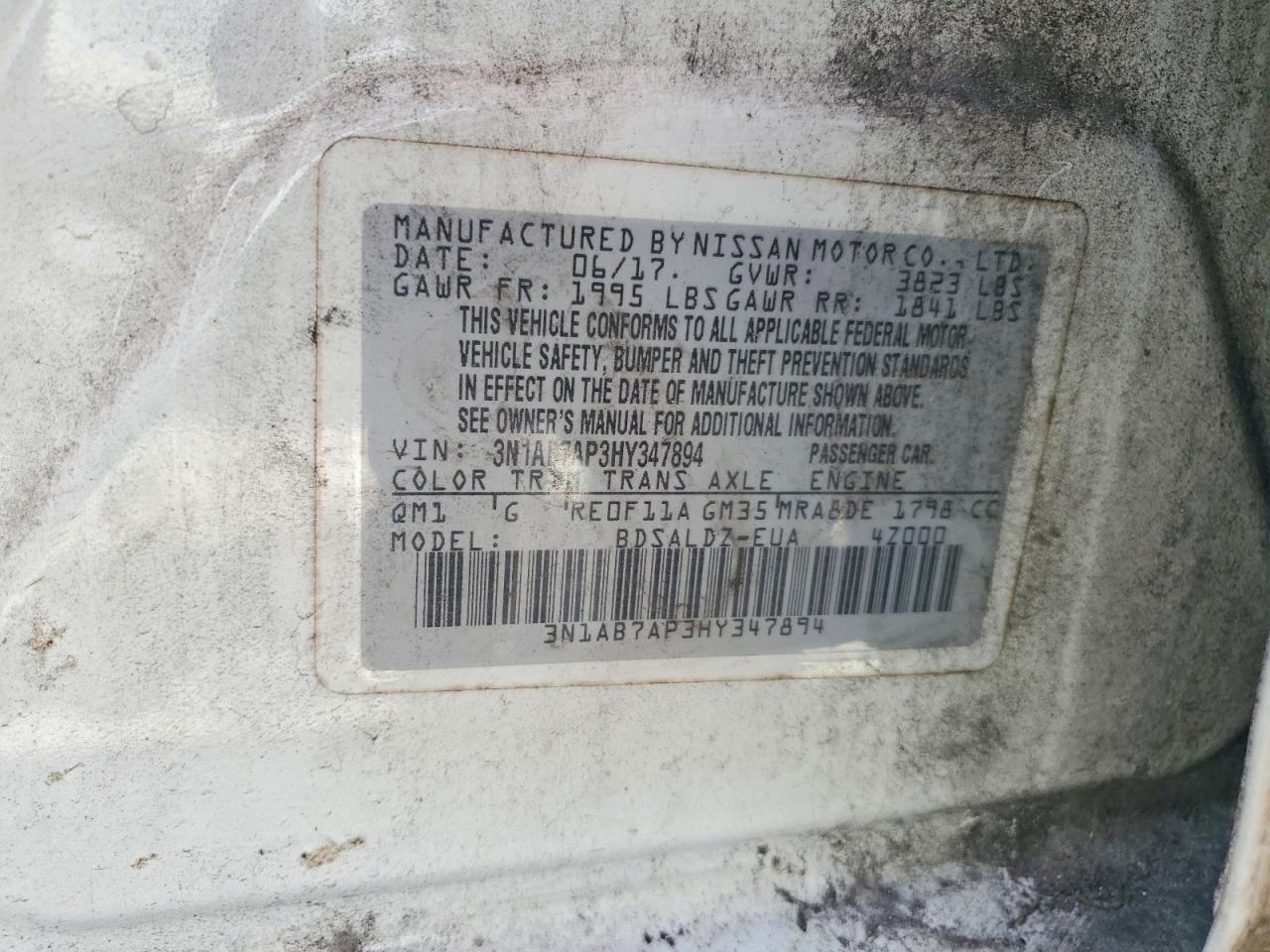 Nissan Sentra Sv