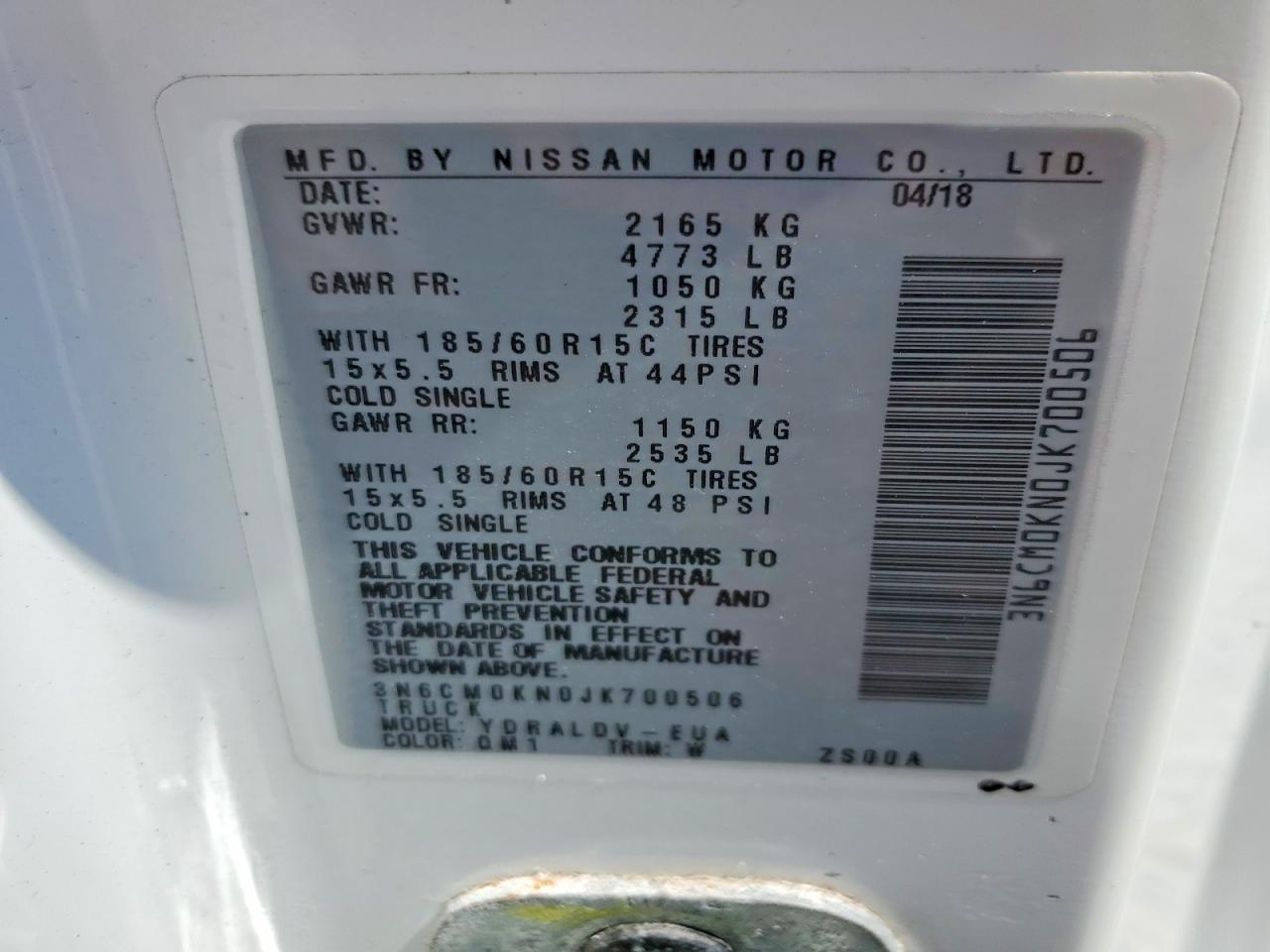 Nissan Nv S