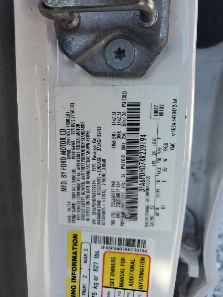 Ford Fusion Se