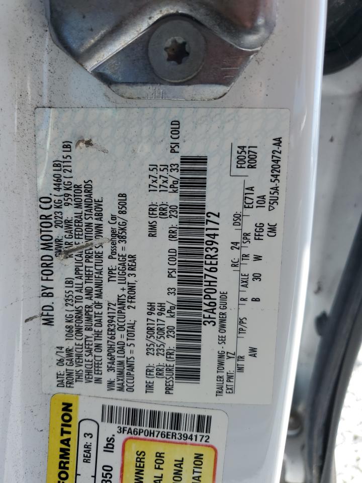 Ford Fusion Se