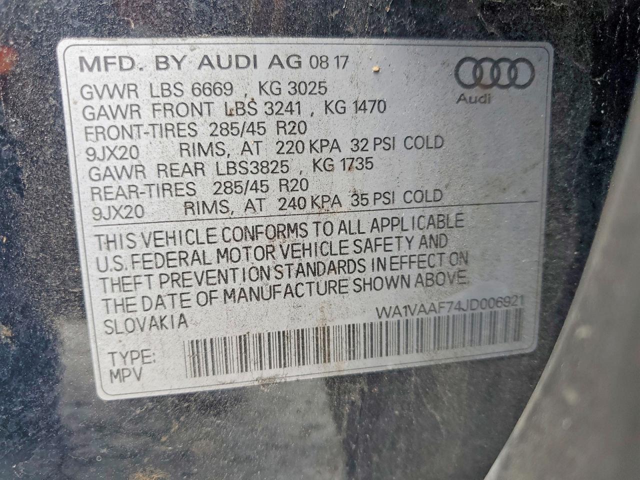 Audi Q7 Prestige