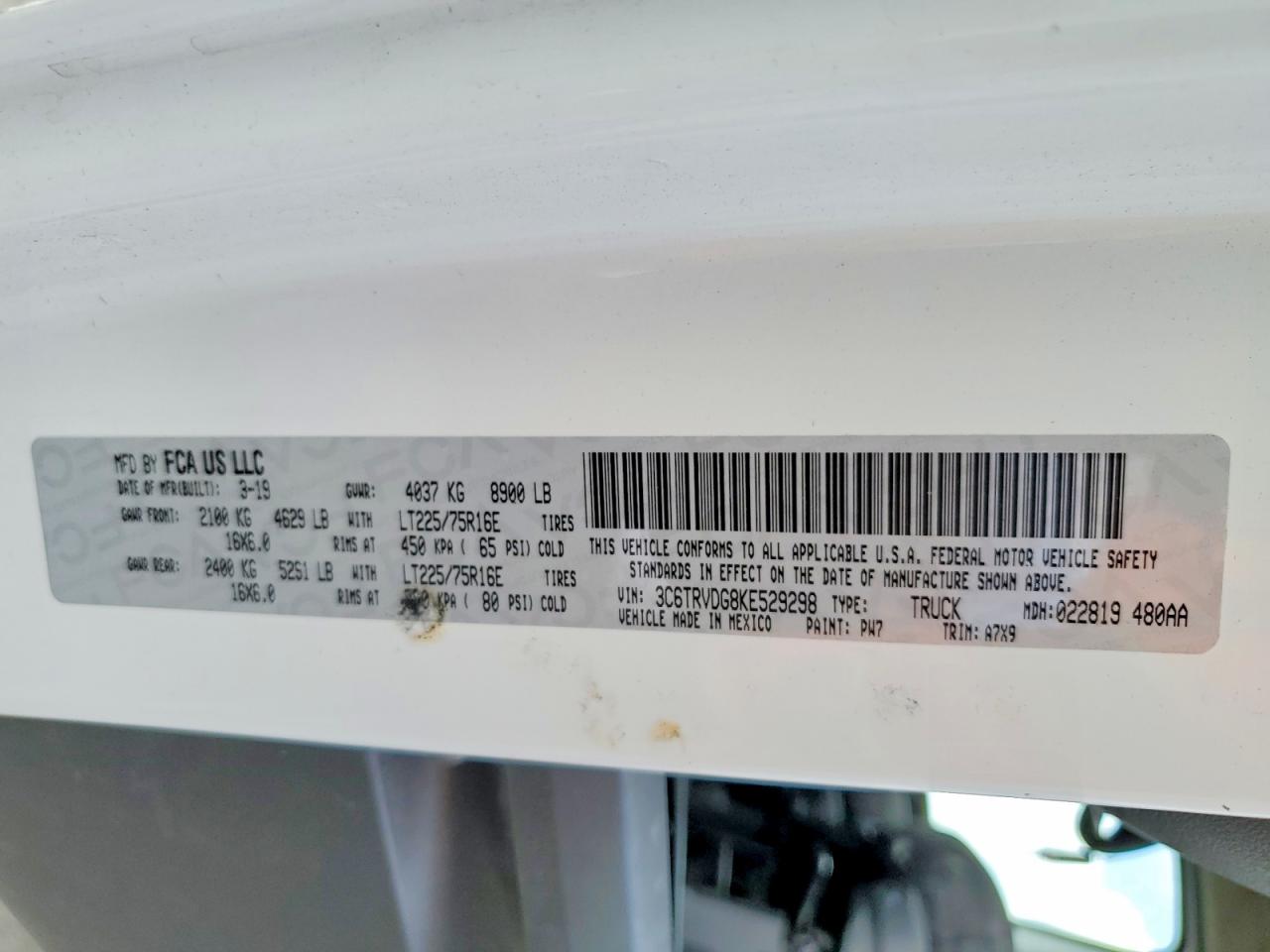 Ram Promaster 2500 High