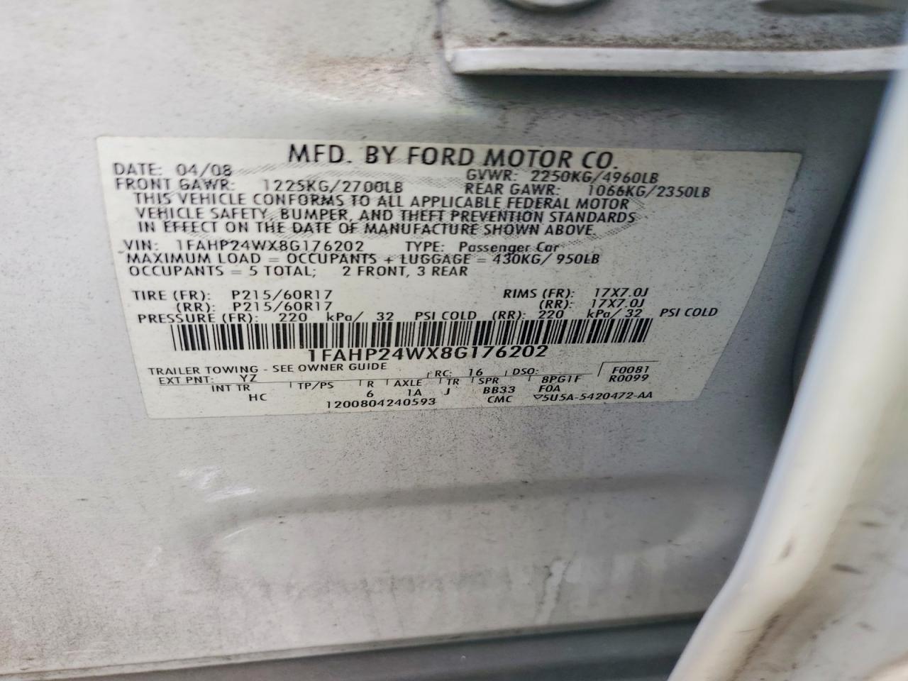 Ford Taurus Sel