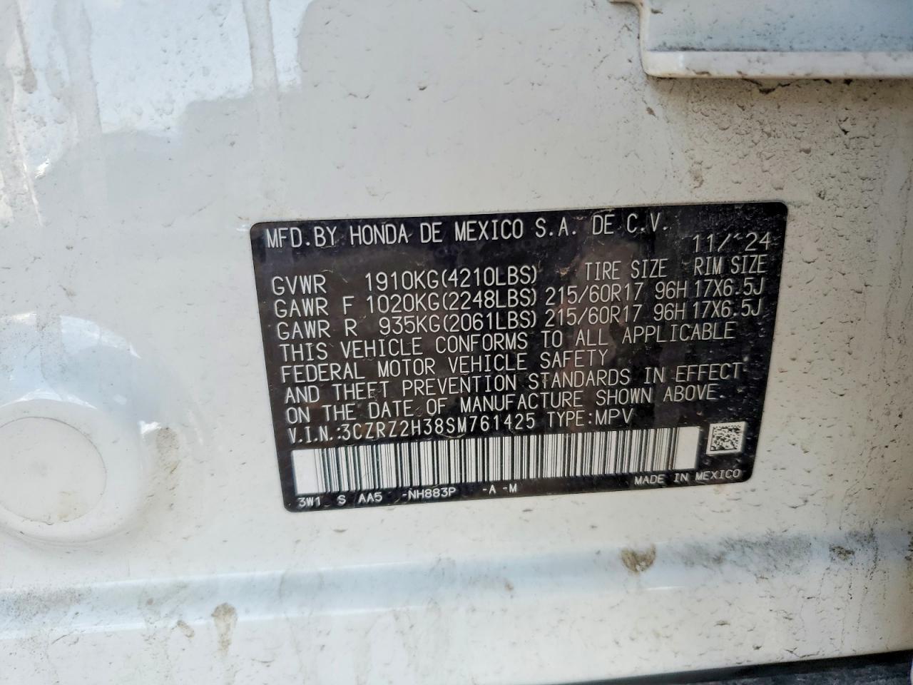 Honda HR-V Lx