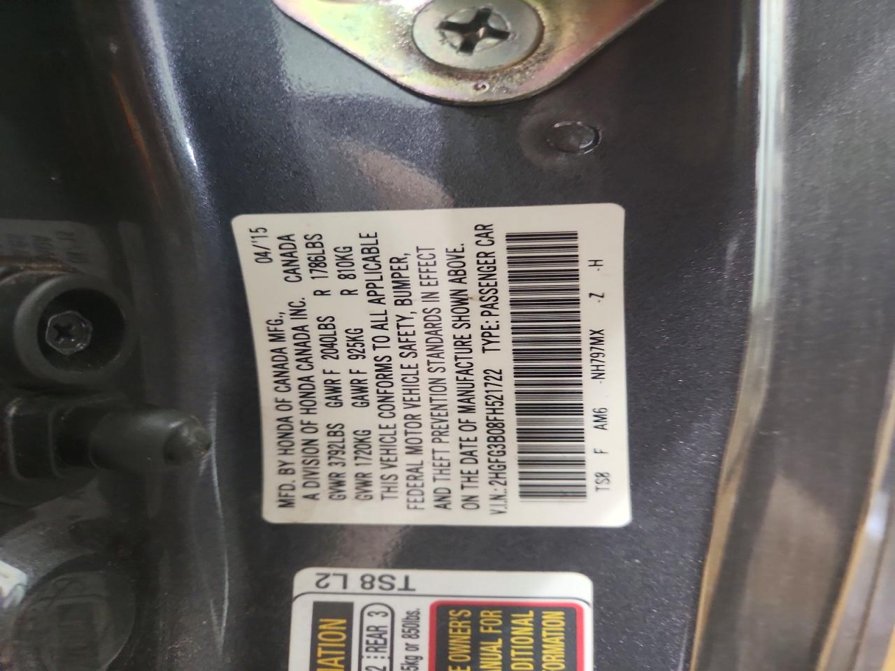 Honda Civic Exl