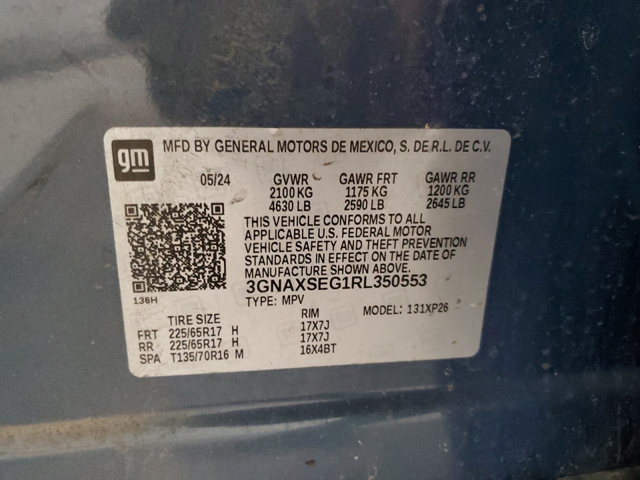 Chevrolet Equinox Ls