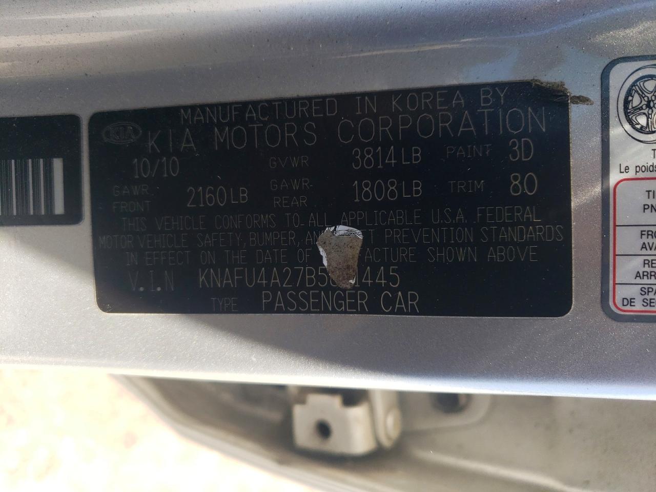 Kia Forte Ex