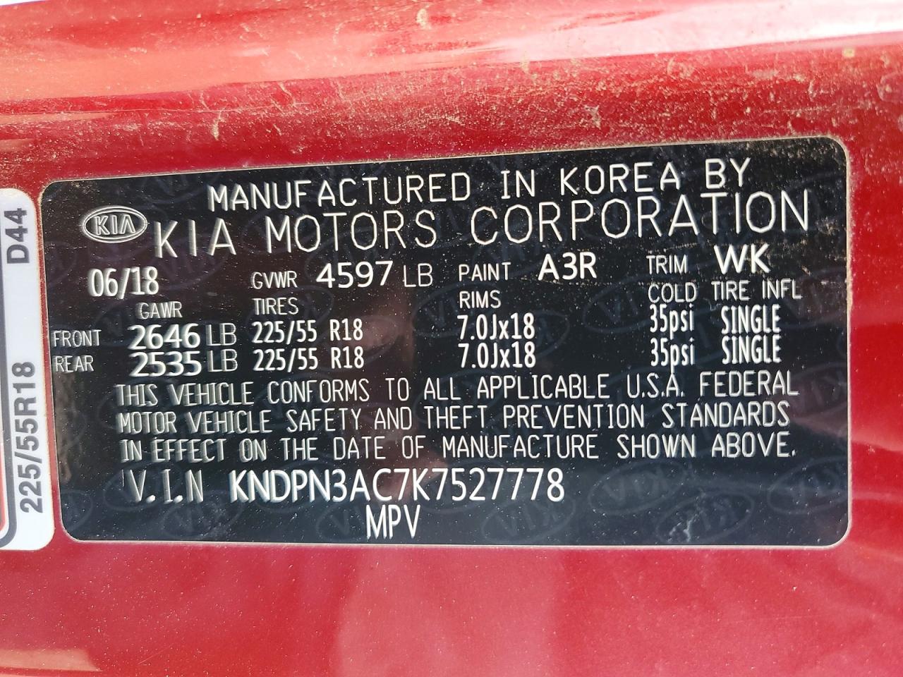 Kia Sportage Ex