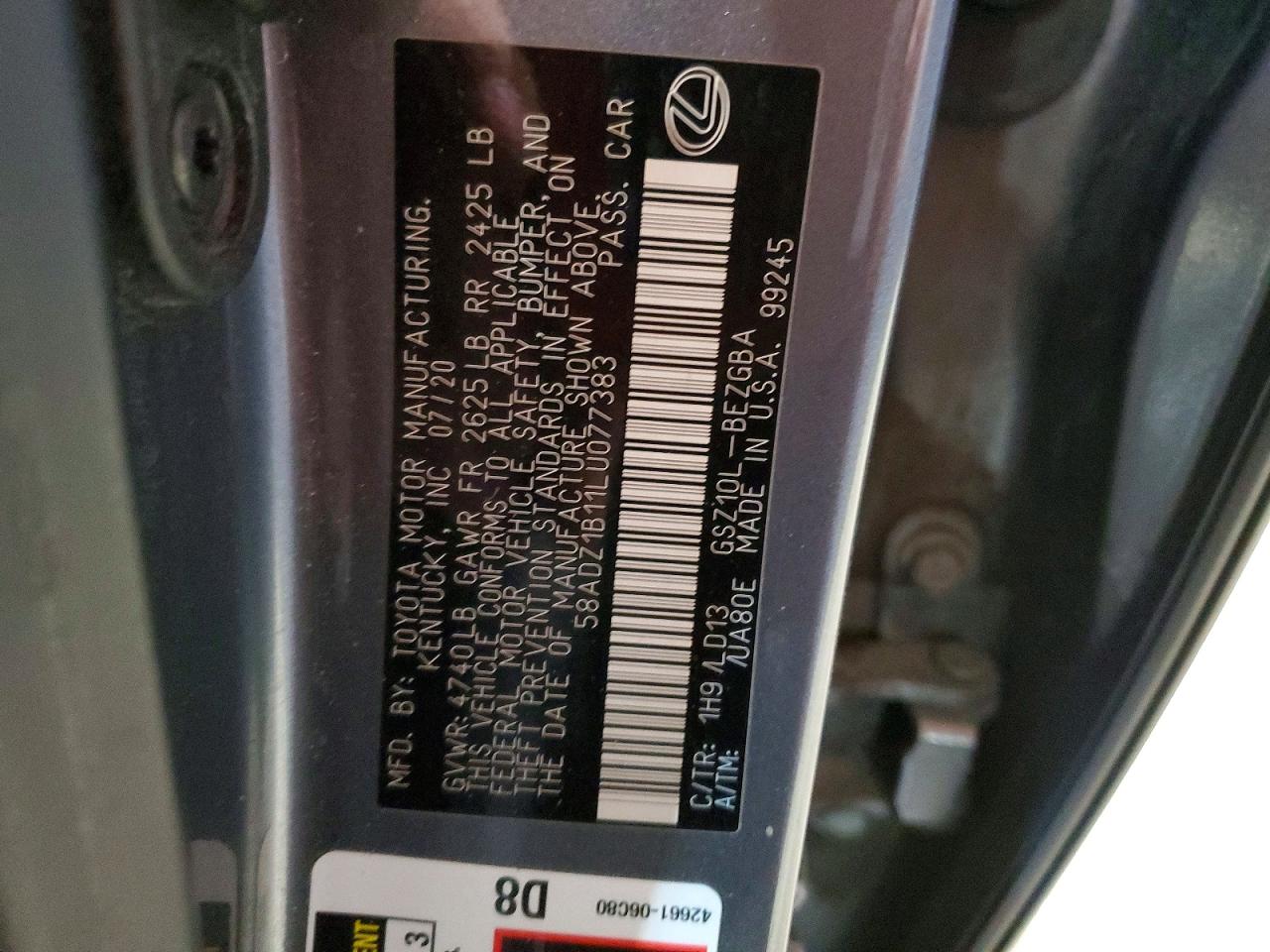 Lexus Es Base