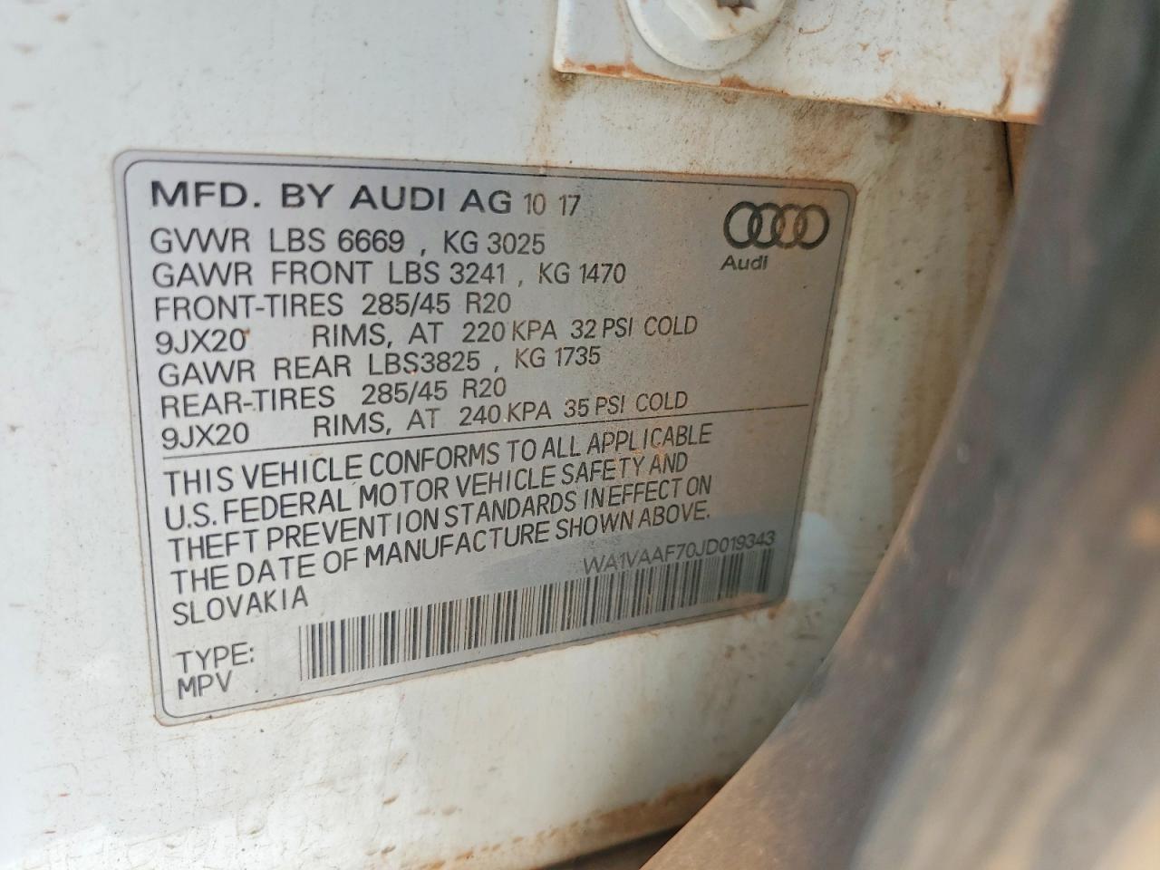 Audi Q7 Prestige