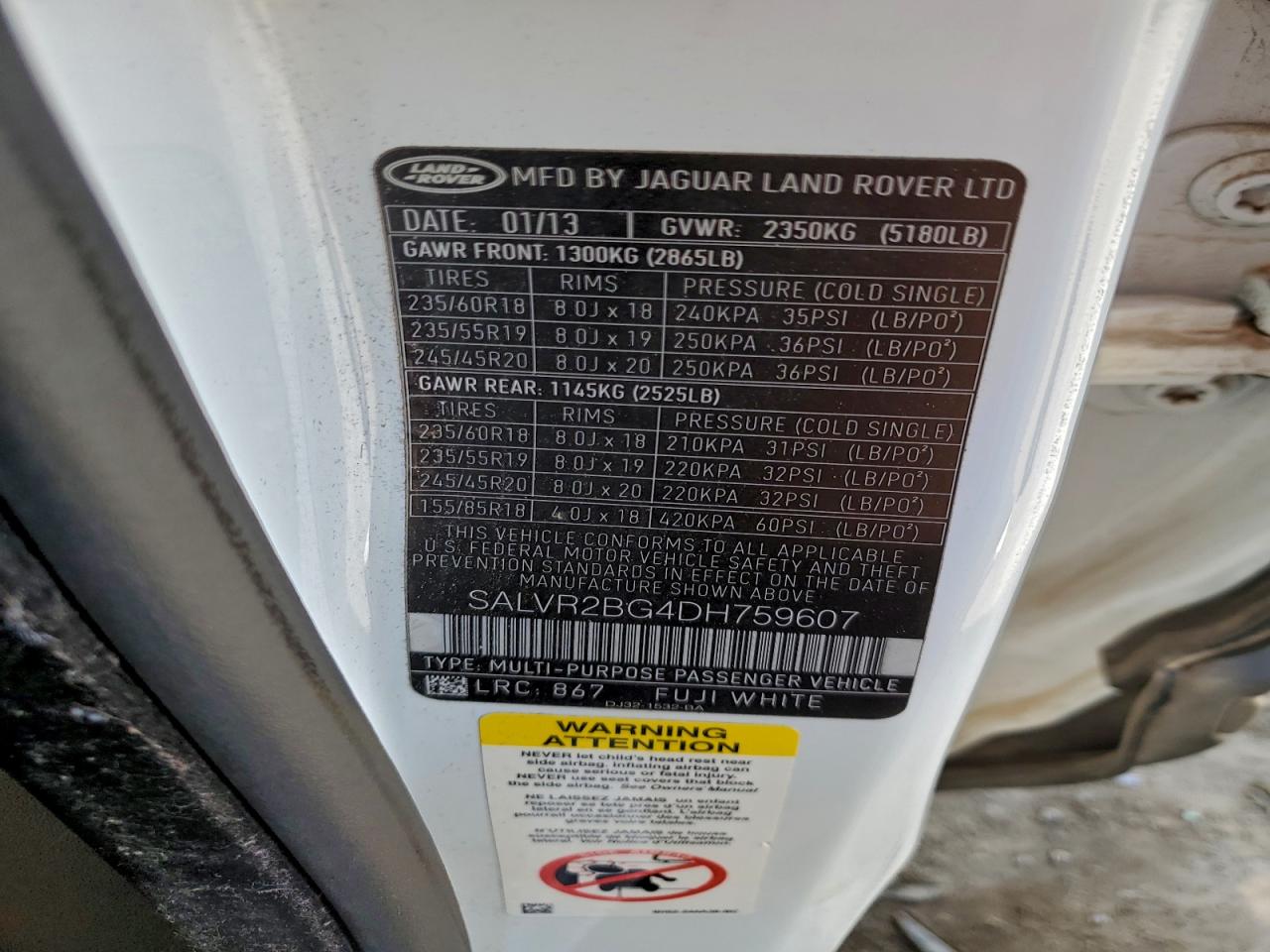 Land Rover Range Rover Pure Premium