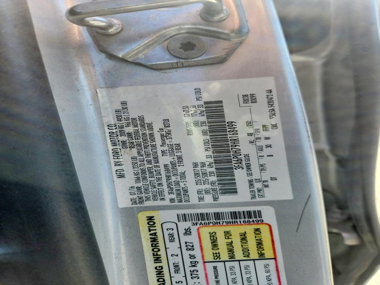 Ford Fusion Se