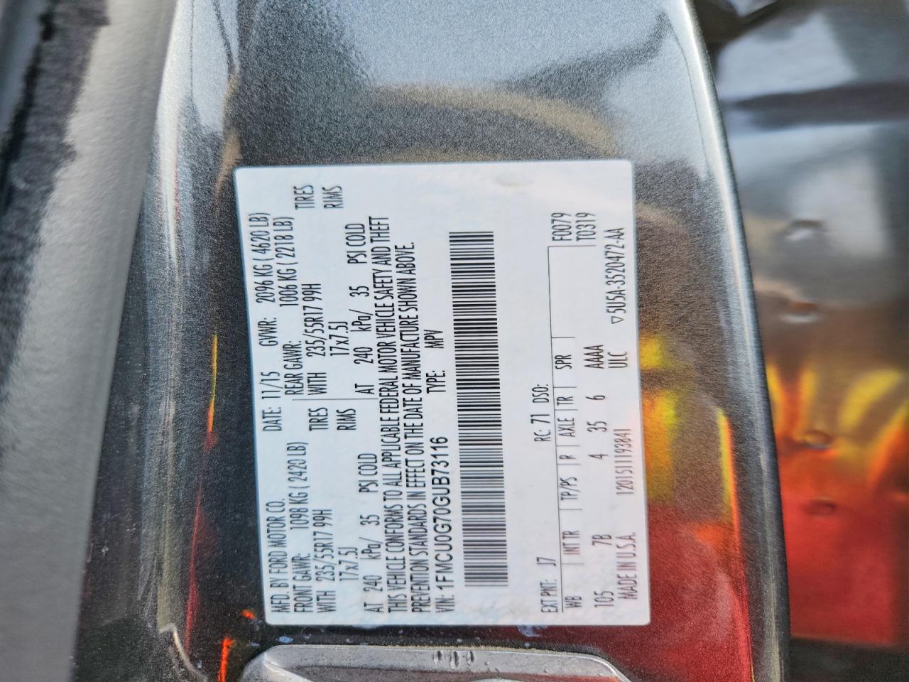 Ford Escape Se