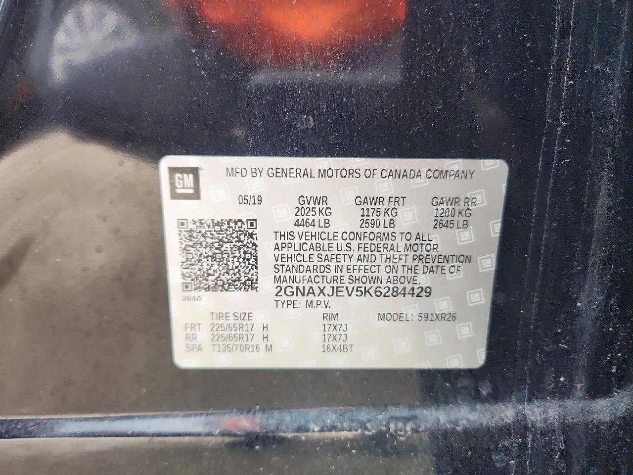 Chevrolet Equinox Lt