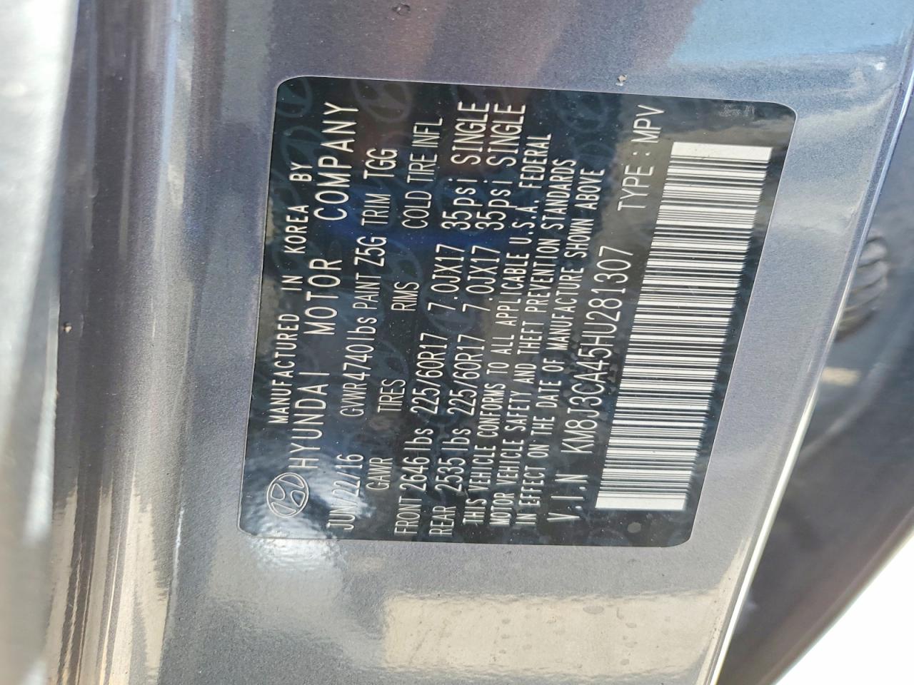 Hyundai TUCSON Se