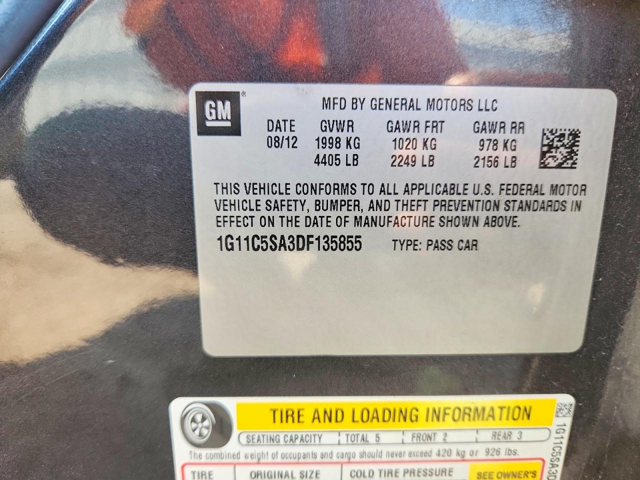 Chevrolet Malibu 1lt