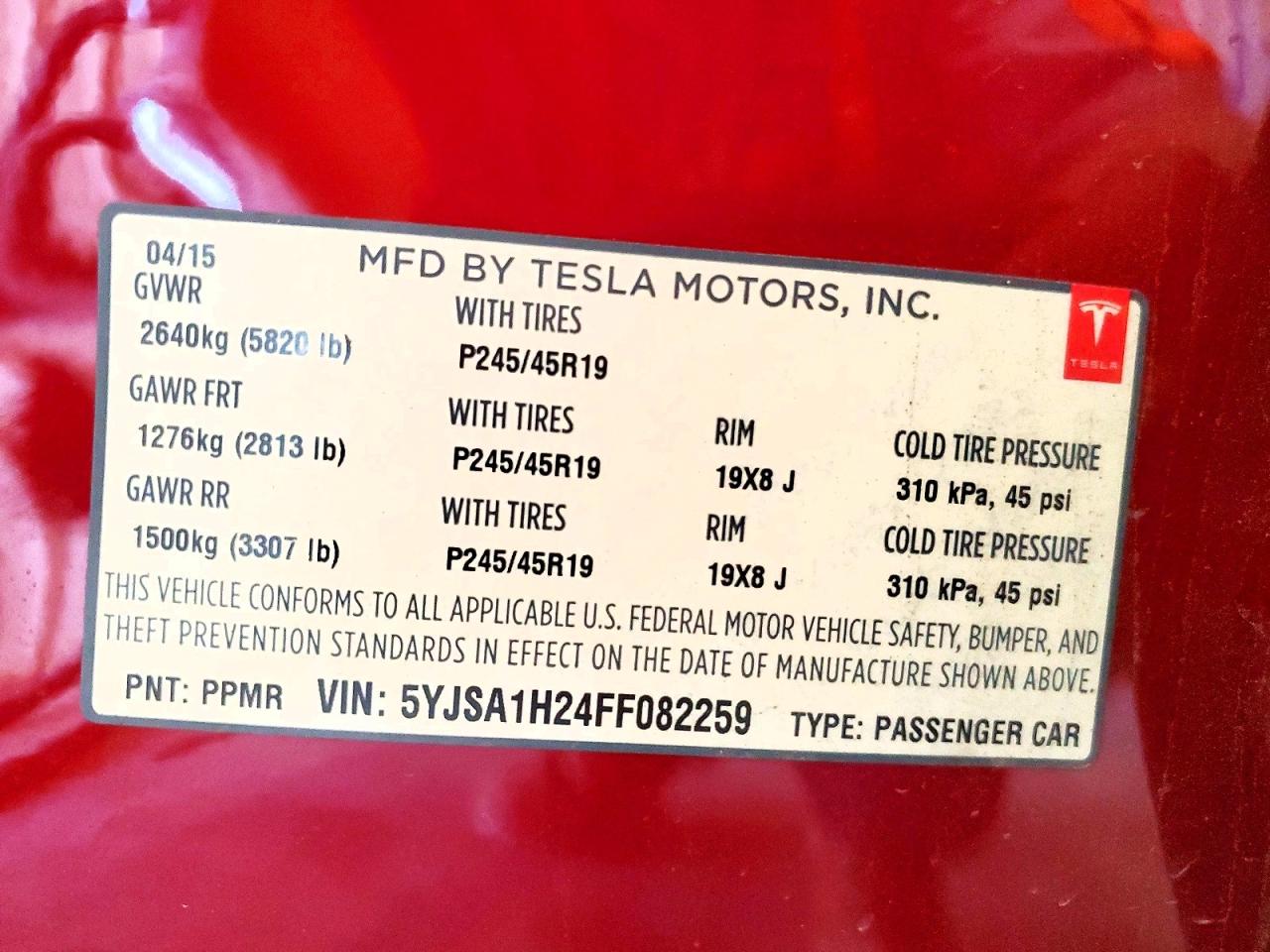Tesla Model S 85d