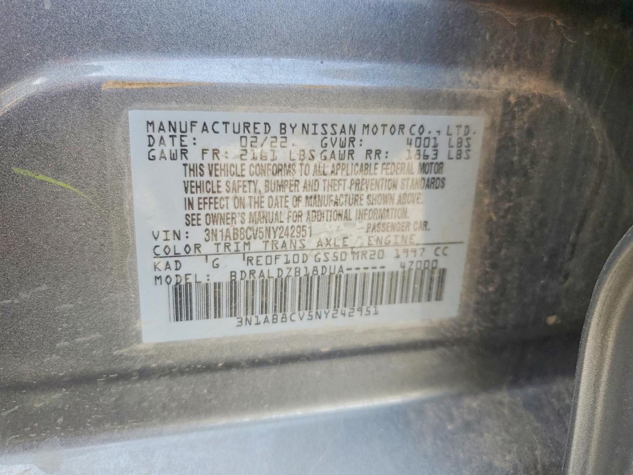 Nissan Sentra Sv