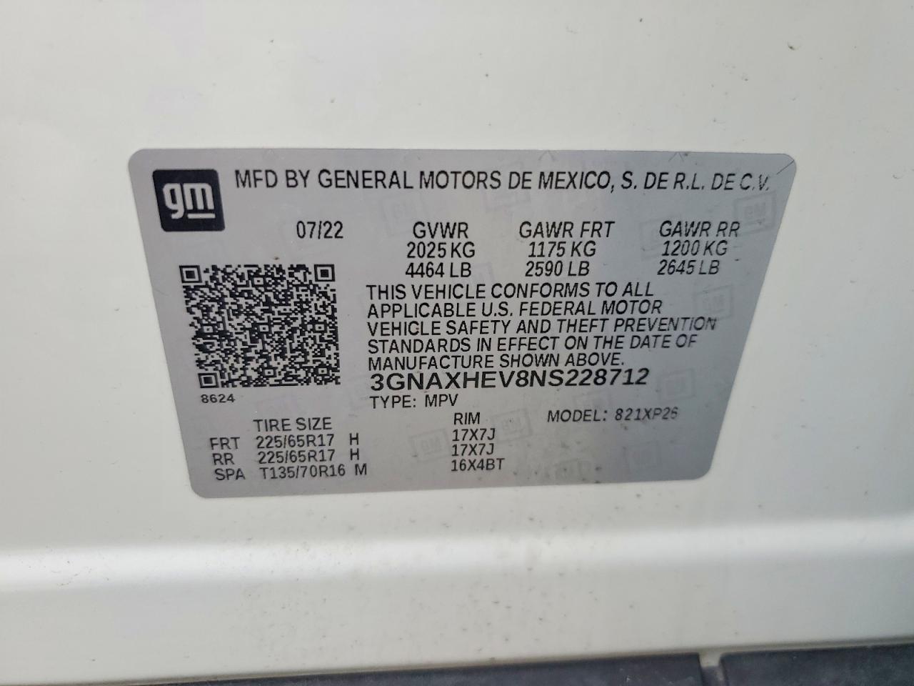 Chevrolet Equinox Ls