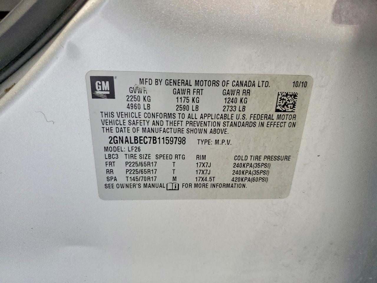 Chevrolet Equinox Ls