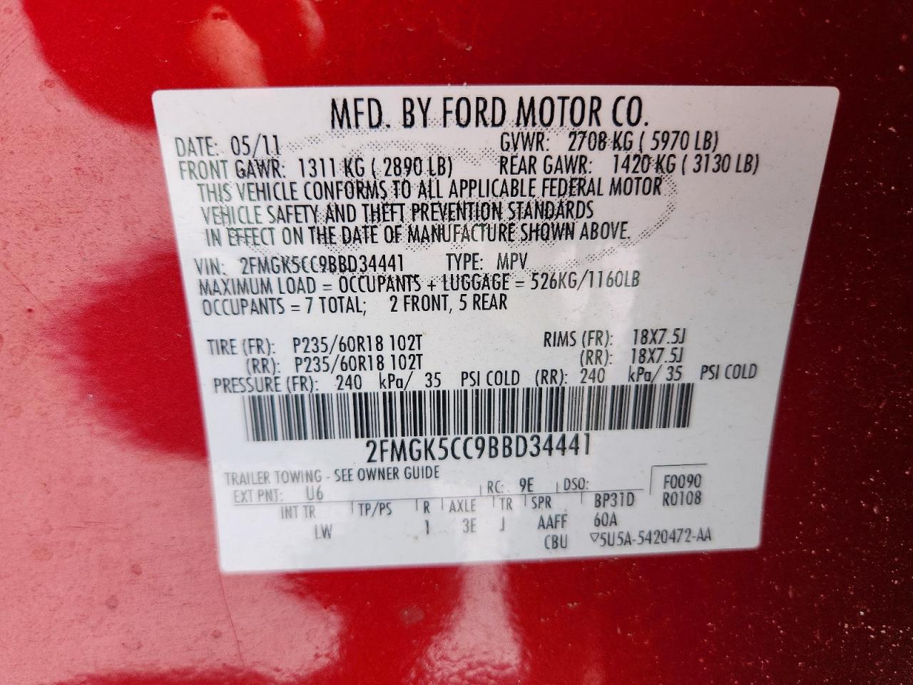 Ford Flex Sel