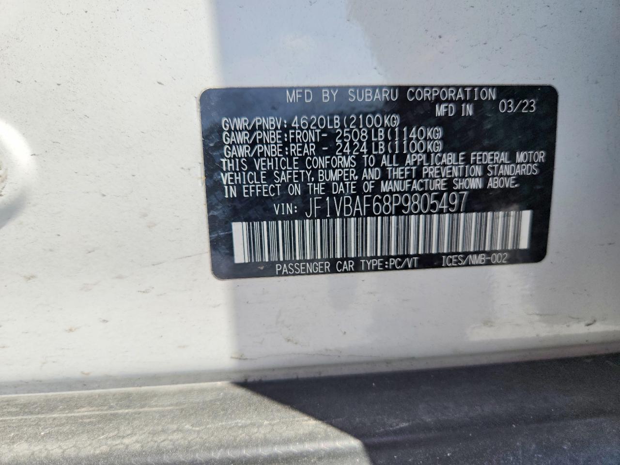Subaru WRX Premium