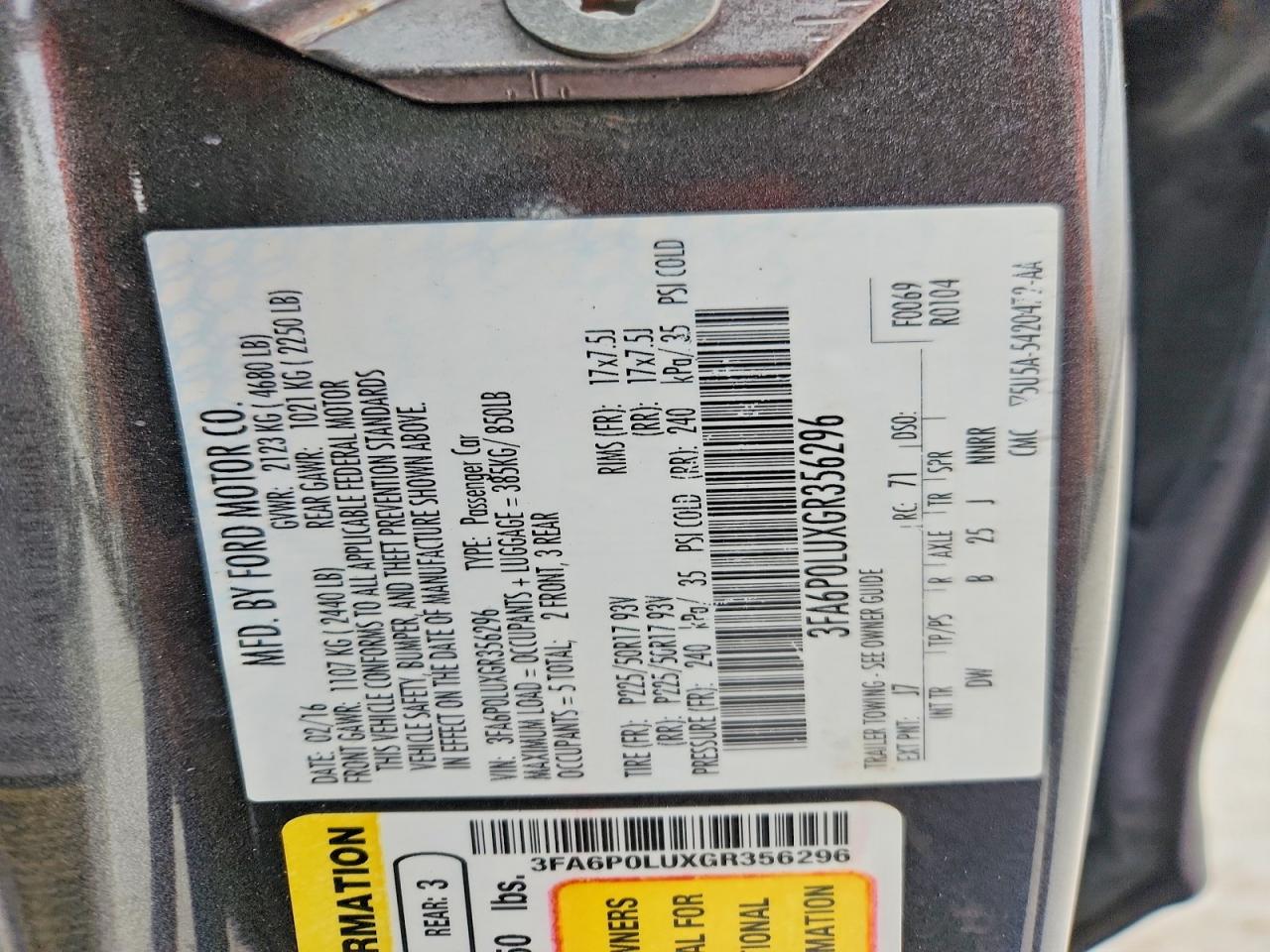 Ford Fusion Se Hybrid