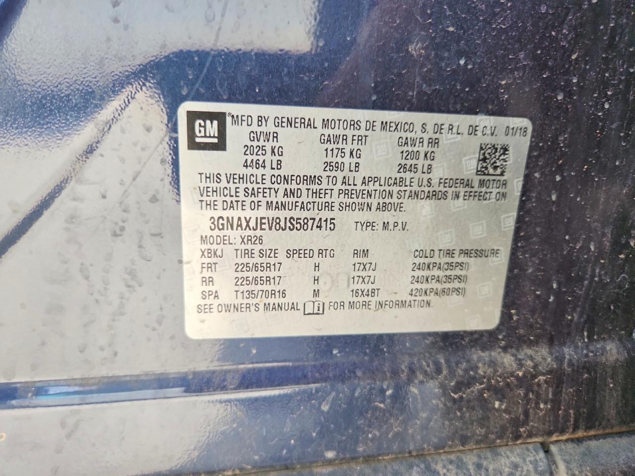 Chevrolet Equinox Lt