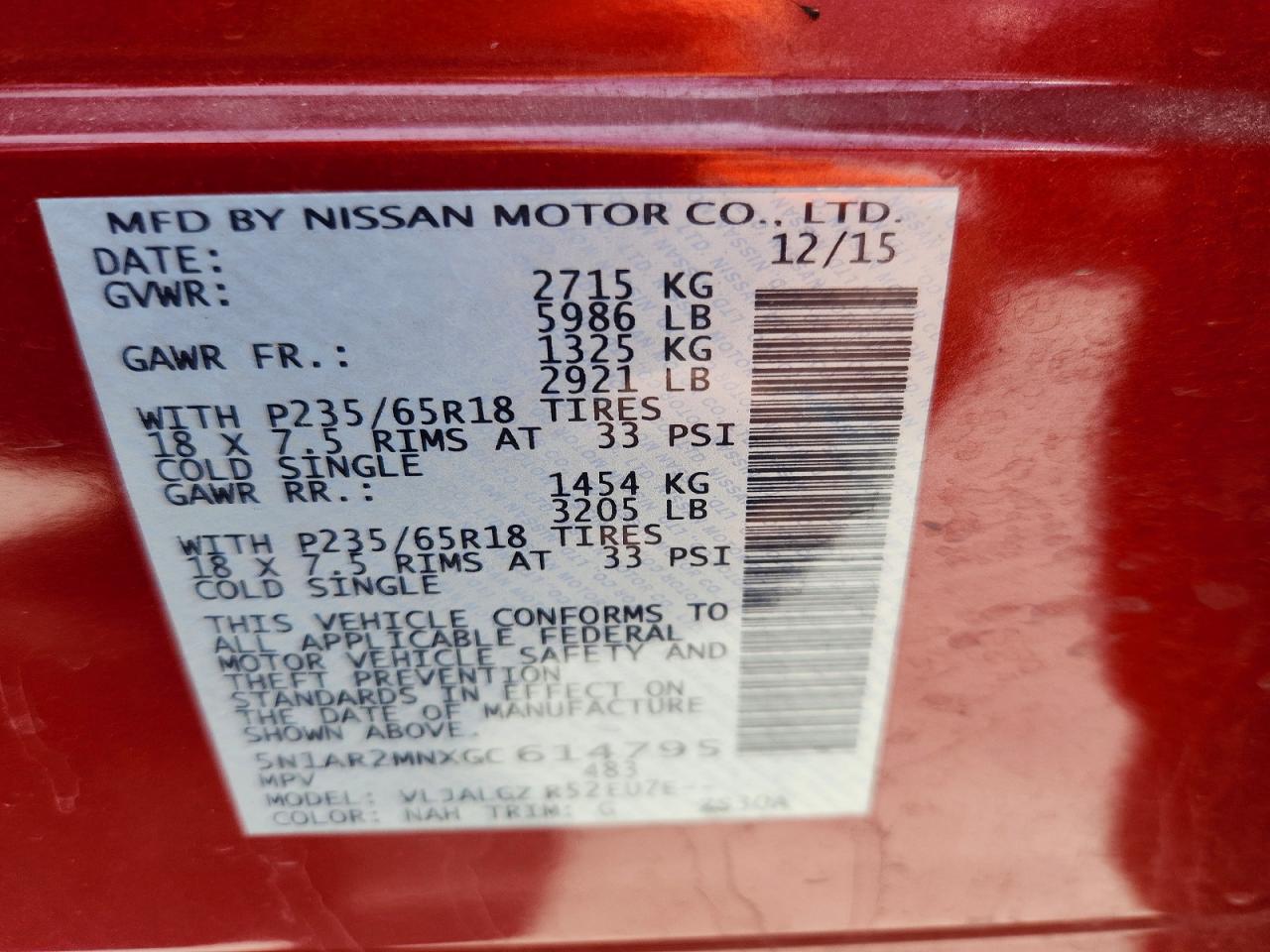 Nissan Pathfinder Sl