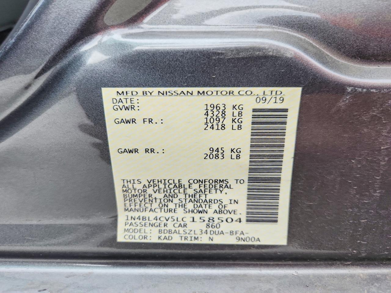 Nissan Altima Sr