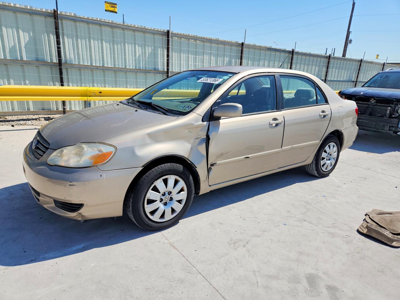 Salvage Toyota Corolla Image