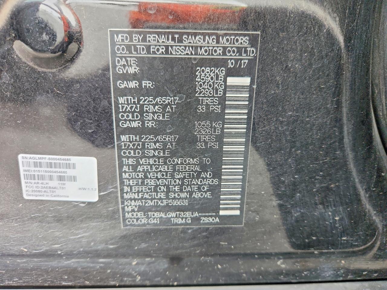 Nissan Rogue Sv