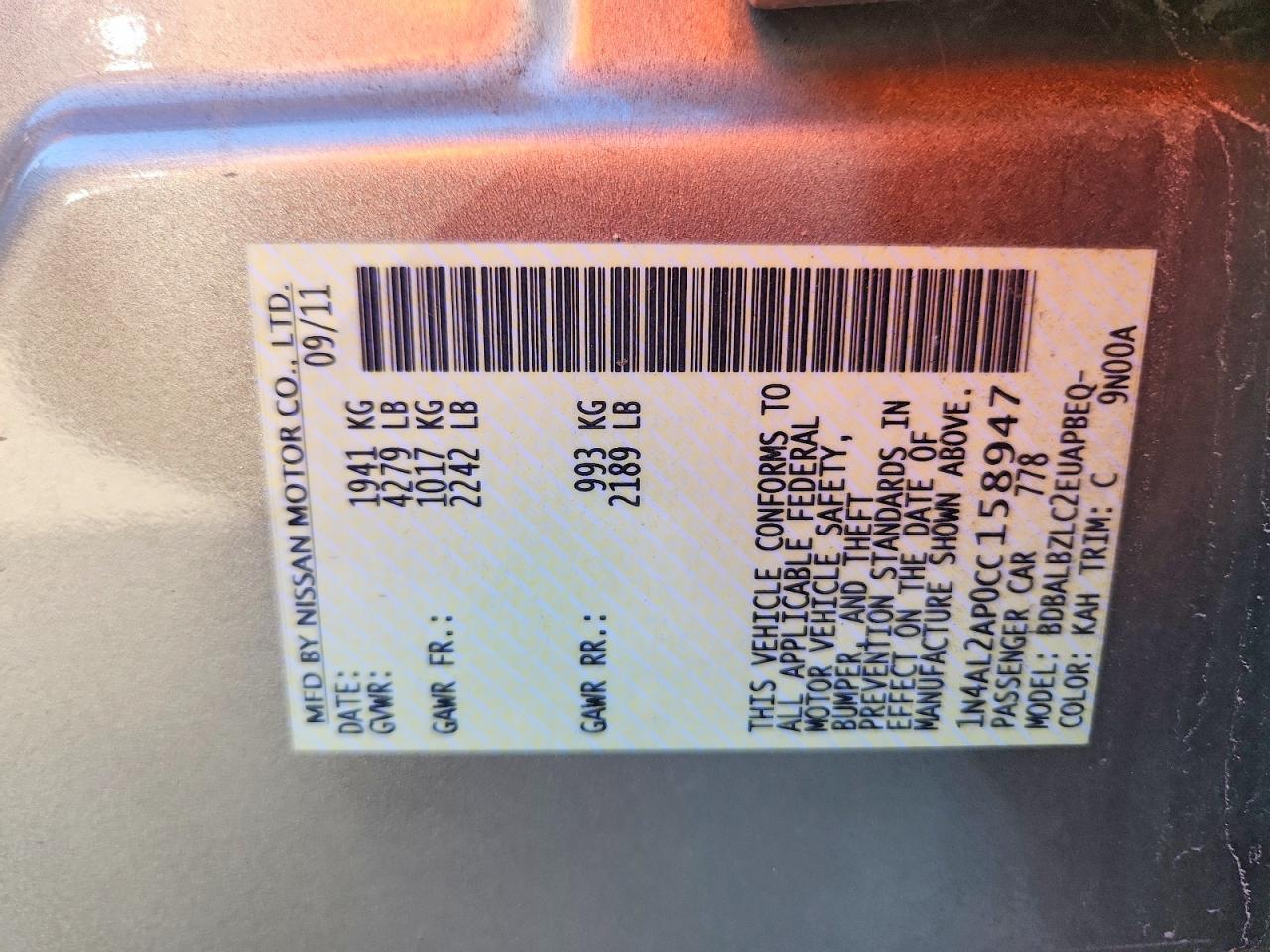 Nissan Altima 2.5