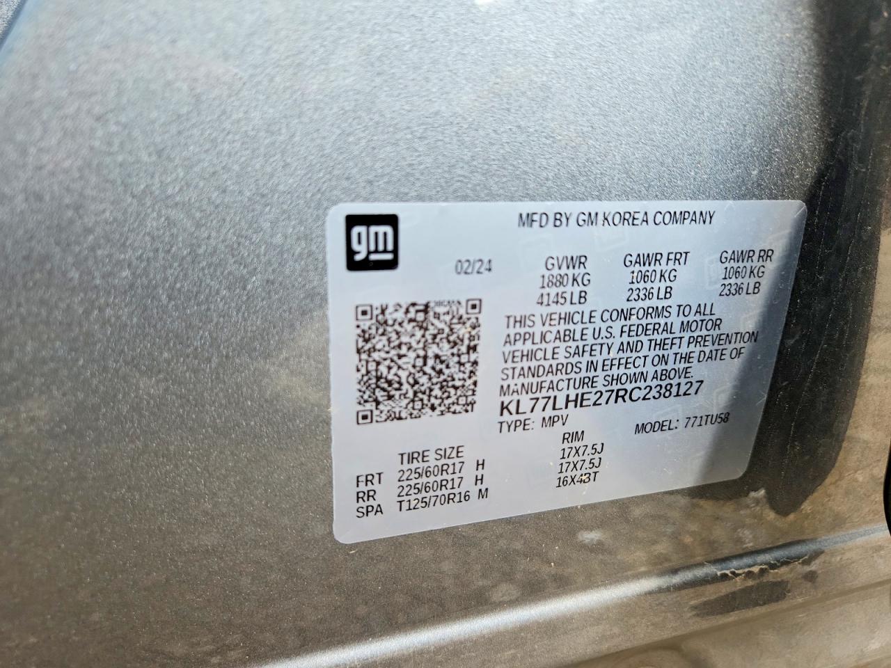 Chevrolet Trax 1lt