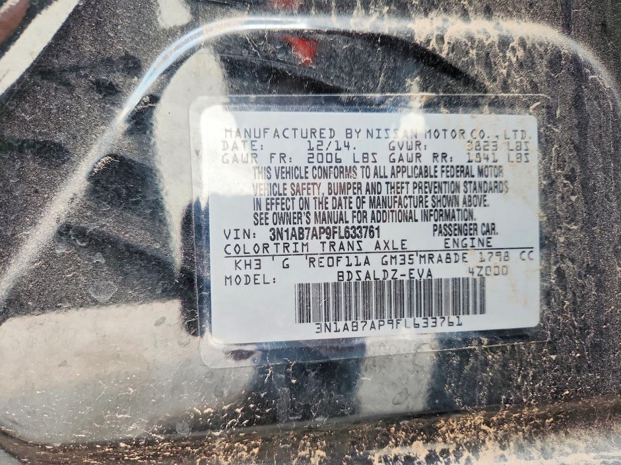 Nissan Sentra Sv