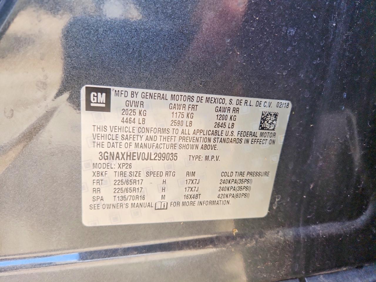 Chevrolet Equinox Ls