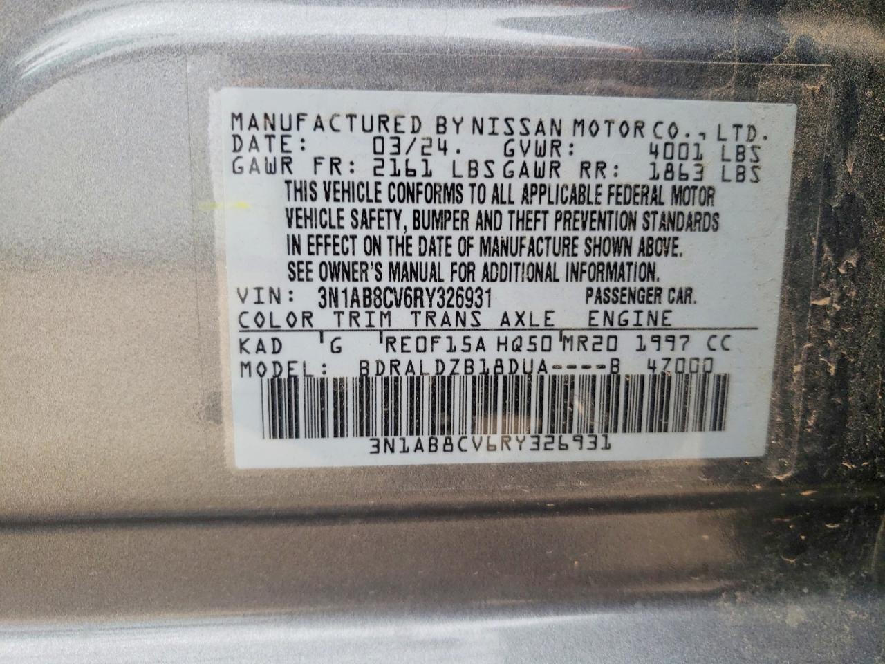 Nissan Sentra Sv