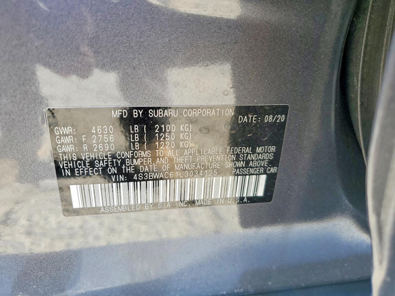 Subaru Legacy Premium