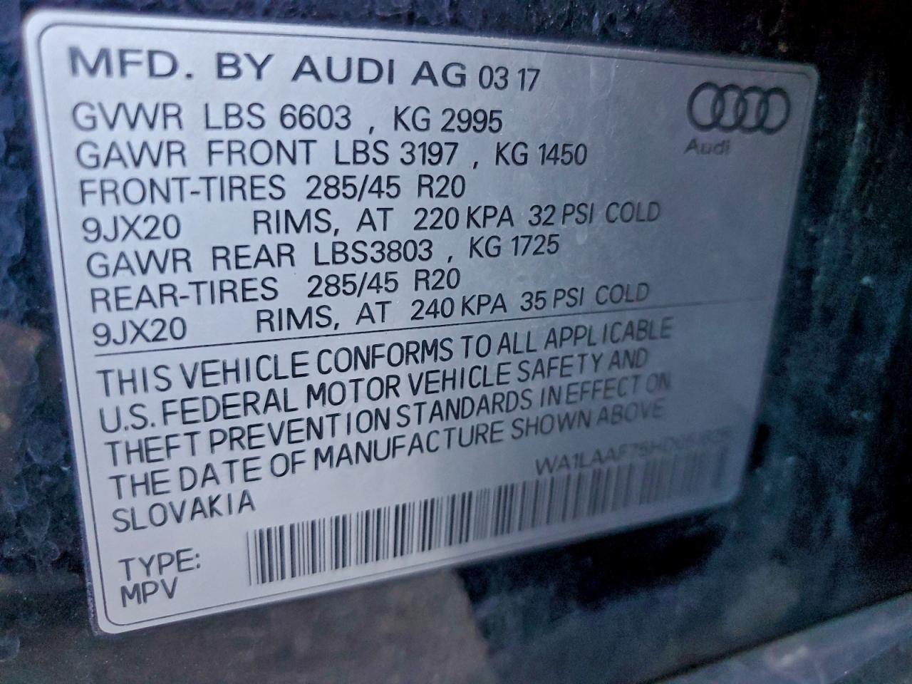 Audi Q7 Premium Plus